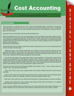 Cover Cost Accounting (eBook, ePUB)