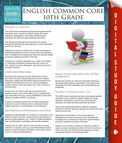 Cover English Common Core 10th Grade (Speedy Study Guides) (eBook, ePUB)