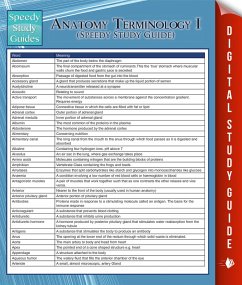 Cover Anatomy Terminology I (Speedy Study Guide) (eBook, ePUB)