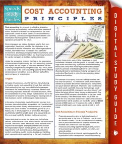 Cost Accounting Principles (Speedy Study Guides) (eBook, ePUB) - Publishing, Speedy