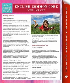 Cover English Common Core 9th Grade (Speedy Study Guides) (eBook, ePUB)