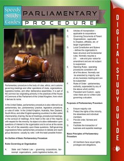 Parliamentary Procedure (Speedy Study Guides) (eBook, ePUB) - Publishing, Speedy