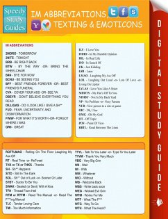 Cover Instant Messaging Abbreviations, Texting and Emoticons (eBook, ePUB)