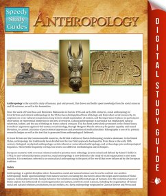 Cover Anthropology (Speedy Study Guides) (eBook, ePUB)