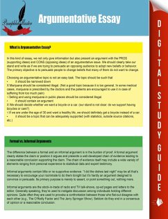 Cover Argumentative Essay (eBook, ePUB)