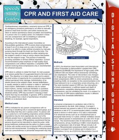 CPR And First Aid Care (Speedy Study Guides) (eBook, ePUB) - Publishing, Mdk