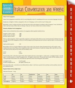 Cover Italian Conversation and Verbs (Speedy Language Study Guide) (eBook, ePUB)