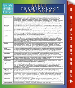 Bible Terminology And Guide (eBook, ePUB) Cover Bible Terminology And Guide (eBook, ePUB)