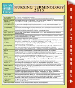 Nursing Terminology 2015 (eBook, ePUB) - Publishing, Speedy