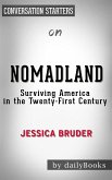 Nomadland - Surviving America in the Twenty First Century: by Jessica Bruder   Conversation Starters (eBook, ePUB)