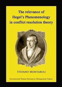 The relevance of Hegel’s Phenomenology in conflict resolution theory (eBook, PDF) - Montaruli, Stefano