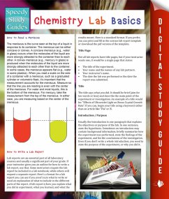 Chemistry Lab Basics (Speedy Study Guides) (eBook, ePUB) - Publishing, Speedy