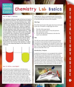 Cover Chemistry Lab Basics (Speedy Study Guides) (eBook, ePUB)