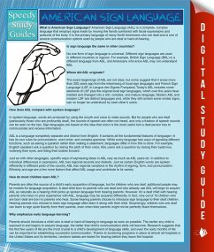 American Sign Language (Speedy Study Guide) (eBook, ePUB) Cover American Sign Language (Speedy Study Guide) (eBook, ePUB)