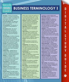 Business Terminology I (Speedy Study Guides) (eBook, ePUB) - Publishing, Speedy