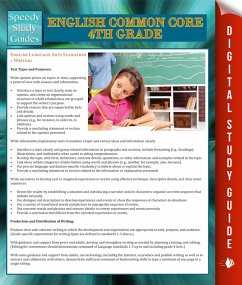 Cover English Common Core 4th Grade (Speedy Study Guide) (eBook, ePUB)