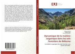 Dynamique de la matière organique dans les sols forestiers de Bélézma - Bensid, Zoubeir;Sbih, Mahtali;Messaâdia, Hocine