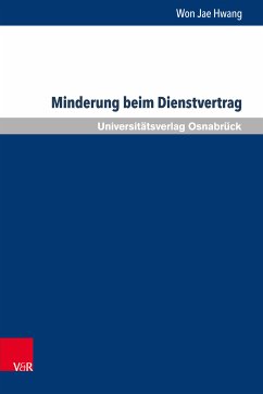 Minderung beim Dienstvertrag (eBook, PDF) - Hwang, Won Jae