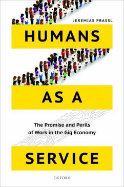 Humans as a Service - Prassl, Jeremias