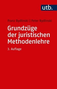 Grundzüge der juristischen Methodenlehre - Bydlinski, Franz
