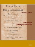 200 Jahre Indogermanistik 200 Jahre Indogermanistik