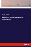 Etymologisches Wörterbuch der deutschen Seemannssprache