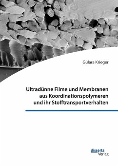Ultradünne Filme und Membranen aus Koordinationspolymeren und ihr Stofftransportverhalten (eBook, PDF) - Krieger, Gülara