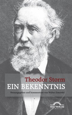 Ein Bekenntnis. Novella Medici (eBook, PDF) - Storm, Theodor; Zimorski, Walter