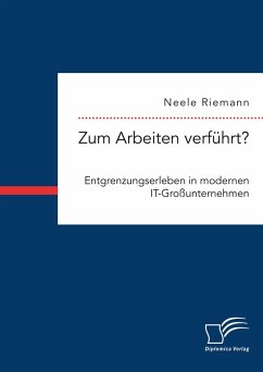 Zum Arbeiten verführt? Entgrenzungserleben in modernen IT-Großunternehmen (eBook, PDF) - Riemann, Neele