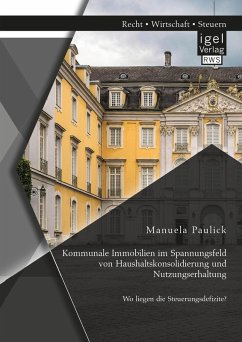 Kommunale Immobilien im Spannungsfeld von Haushaltskonsolidierung und Nutzungserhaltung: Wo liegen die Steuerungsdefizite? (eBook, PDF) - Paulick, Manuela