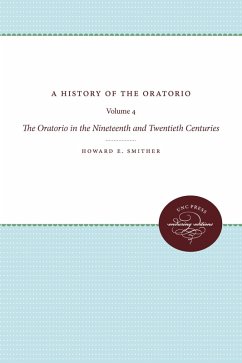 Cover A History of the Oratorio (eBook, ePUB)
