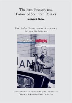Cover The Past, Present, and Future of Southern Politics (eBook, ePUB)