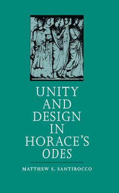 Cover Unity and Design in Horace's Odes (eBook, ePUB)