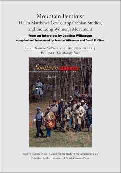 Cover Mountain Feminist: Helen Matthews Lewis, Appalachian Studies, and the Long Women's Movement (eBook, ePUB)