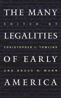 Cover The Many Legalities of Early America (eBook, ePUB)
