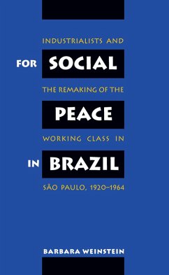 Cover For Social Peace in Brazil (eBook, ePUB)