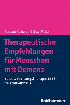 Therapeutische Empfehlungen für Menschen mit Demenz - Romero, Barbara;Wenz, Michael