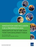 Innovation and Inclusion for a Prosperous Asia (eBook, ePUB)