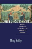 Learning to Stand and Speak (eBook, ePUB)