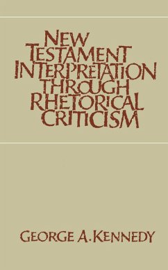 Cover New Testament Interpretation Through Rhetorical Criticism (eBook, ePUB)