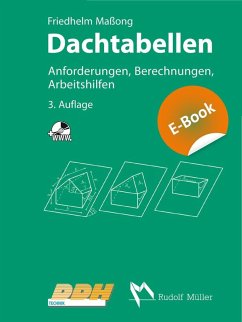 Dachtabellen (eBook, PDF) - Maßong, Friedhelm