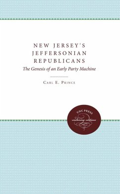 Cover New Jersey's Jeffersonian Republicans (eBook, ePUB)