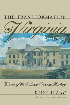 Cover The Transformation of Virginia, 1740-1790 (eBook, ePUB)