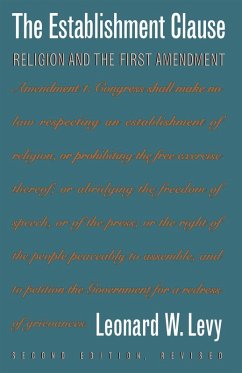 Cover The Establishment Clause (eBook, ePUB)