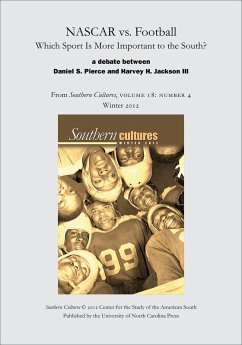 Cover NASCAR vs. Football: Which Sport Is More Important to the South? (eBook, ePUB)