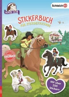 SCHLEICH® Horse Club - Stickerbuch für Pferdefreunde