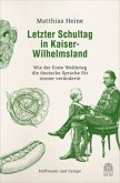 Letzter Schultag in Kaiser-Wilhelmsland