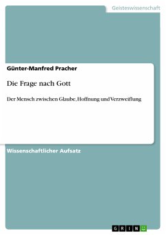Die Frage nach Gott (eBook, ePUB) - Pracher, Günter-Manfred