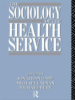 Cover The Sociology of the Health Service (eBook, ePUB)