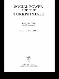 Cover Social Power and the Turkish State (eBook, ePUB)